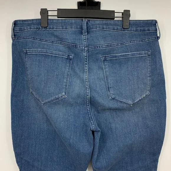 Old Navy Jeans High Rise Straight Blue Denim NWT - Picture 8 of 10